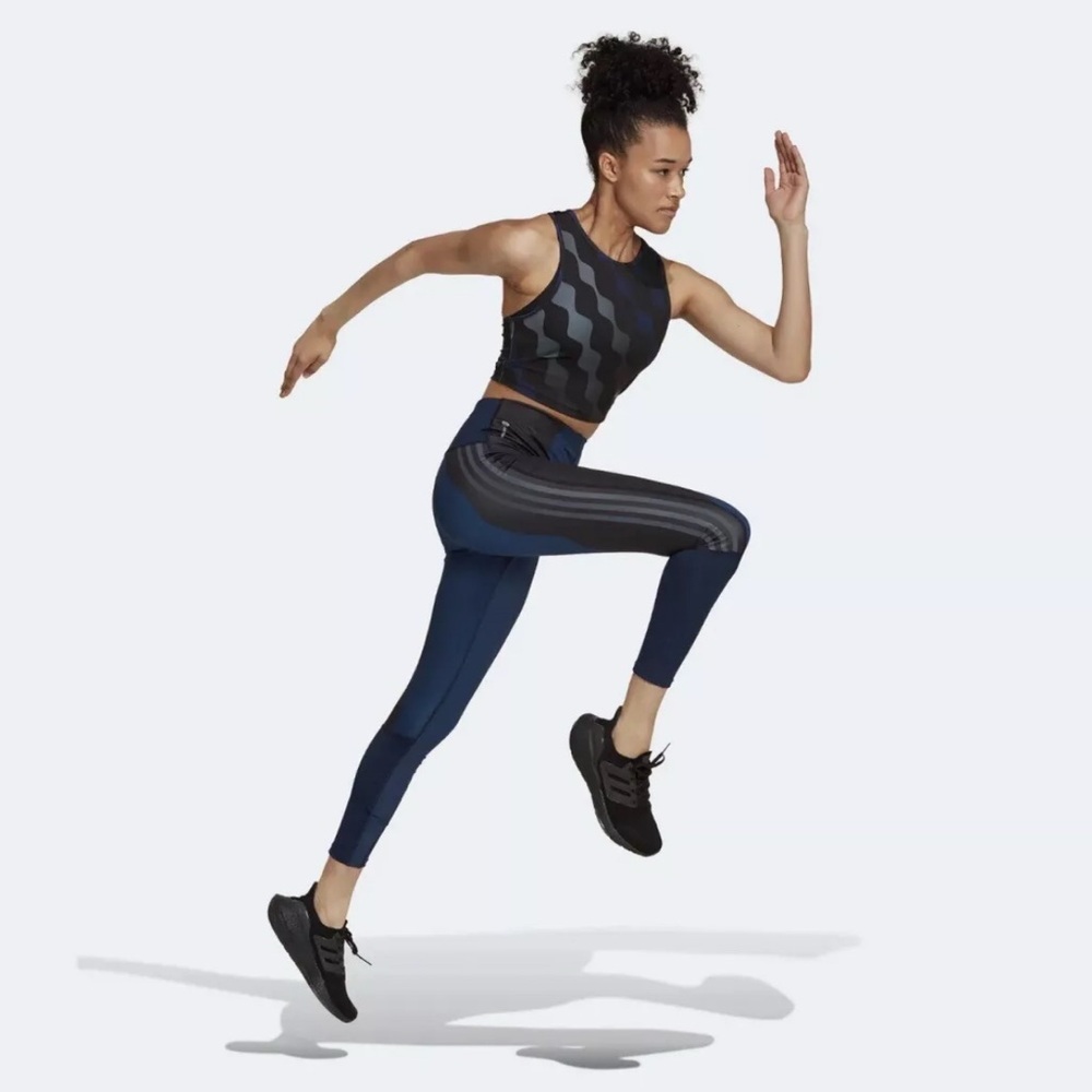 Adidas X Marimekko Aeroready Running Tights Size Medium